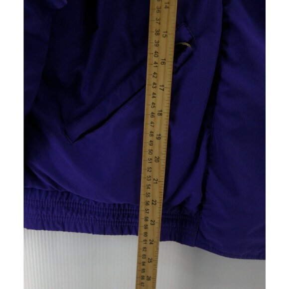 VINTAGE Eddie Bauer Jacket Large Goose Down Puffer Layered Bomber - Picture 6 of 12